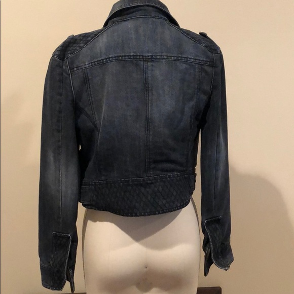 Jean jacket with studs - Picture 3 of 7